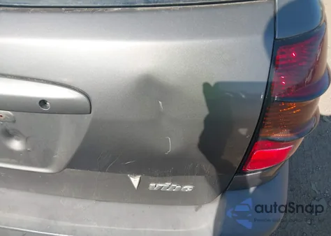 2004 Pontiac Vibe из США, поврежденный, VIN 5Y2SL628X4Z446597